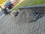 Kiezel met grond als vulgrond, Ophalen, Gebruikt