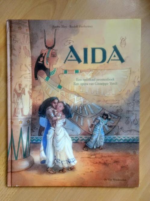 Aida prentenboek met CD, Livres, Musique, Utilisé, Genre ou Style, Enlèvement ou Envoi
