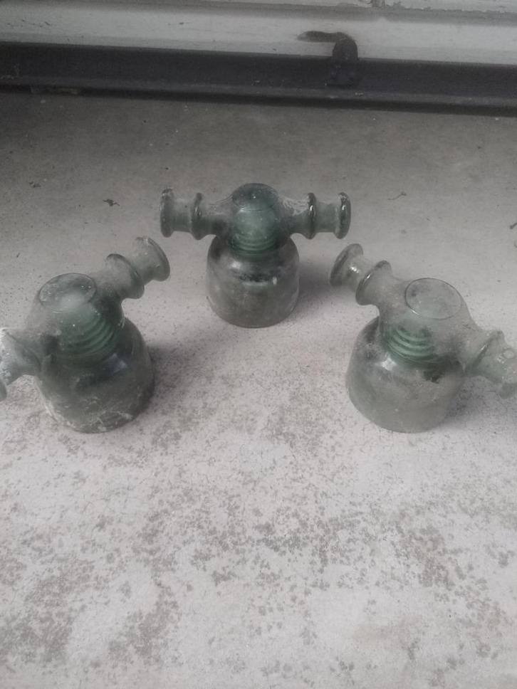 EDF-glasisolator (elektriciteit uit Frankrijk), Antiek en Kunst, Curiosa en Brocante, Verzenden
