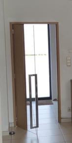 Porte intérieure bois / verre, Enlèvement, Utilisé