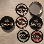 Gouden Carolus 2 sets onderzetters, Ophalen of Verzenden