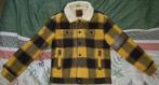 Jacket Lumberjack Black Yellow Superdry Man XL L, Kleding | Heren, Jassen | Winter, Zwart, Maat 56/58 (XL), Ophalen of Verzenden