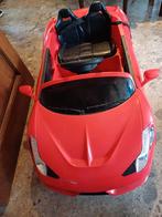 Ferrari-modelauto, Kinderen en Baby's, Speelgoed | Buiten | Accuvoertuigen, Gebruikt, Ophalen of Verzenden