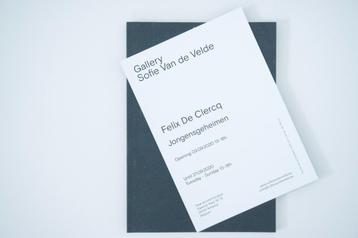 (gesigneerd) Tentoonstellingscatalogus Felix De Clercq beschikbaar voor biedingen