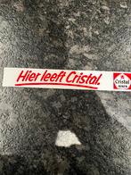 Oude sticker Cristal Alken, Ophalen of Verzenden