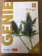 Genie Biologie 4 - Leerboek, Boeken, Schoolboeken, Ophalen, ASO, Biologie, Zo goed als nieuw