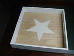 Houten schotel 30x30cm, Ophalen of Verzenden, Gebruikt, Vierkant, Hout