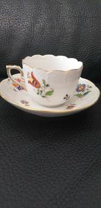 Herend porselein/Tas &Onderbortje., Ophalen of Verzenden