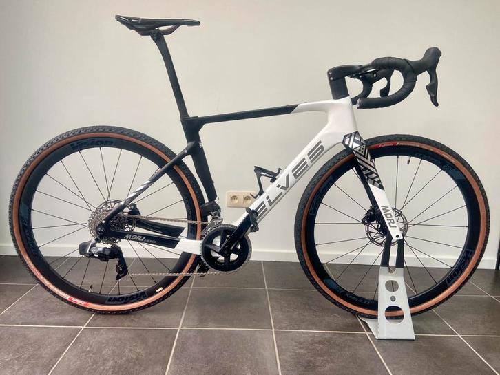 Nieuwe Elves Mori Sram Axs 2x12s mt54 Vision Trimax, Fietsen en Brommers, Fietsen | Racefietsen, Nieuw, Carbon, Ophalen