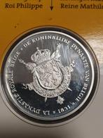 Belgie Koning Boudewijn zilverpenning 27gram, Ophalen of Verzenden