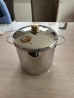 kookpot met deksel, Huis en Inrichting, Keuken | Potten en Pannen, Ophalen, Inox, Keramische plaat