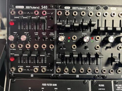 Roland 540 env/lfo, Roland 530 vca en Roland 521vcf, Muziek en Instrumenten, Soundmodules, Gebruikt, Roland, Ophalen of Verzenden
