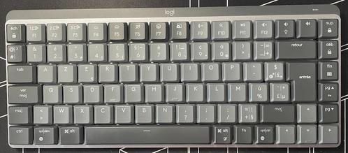 Logitech MX mechanisch minitoetsenbord, Computers en Software, Toetsenborden, Nieuw, Azerty, Draadloos, Ophalen