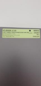 HP ZBOOK 17 G5, Informatique & Logiciels, Ordinateurs portables Windows, HP, Enlèvement ou Envoi, Neuf