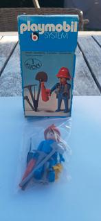 Pompier Playmobil 3366 vintage avec extincteur (1976), Enlèvement ou Envoi