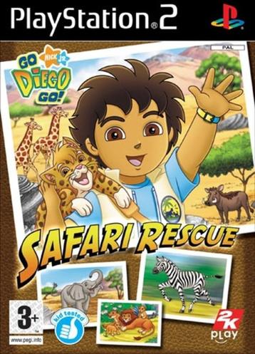 Go Diego Go! Safari Rescue, Enlèvement ou Envoi, 1 joueur, Aventure et Action, Utilisé