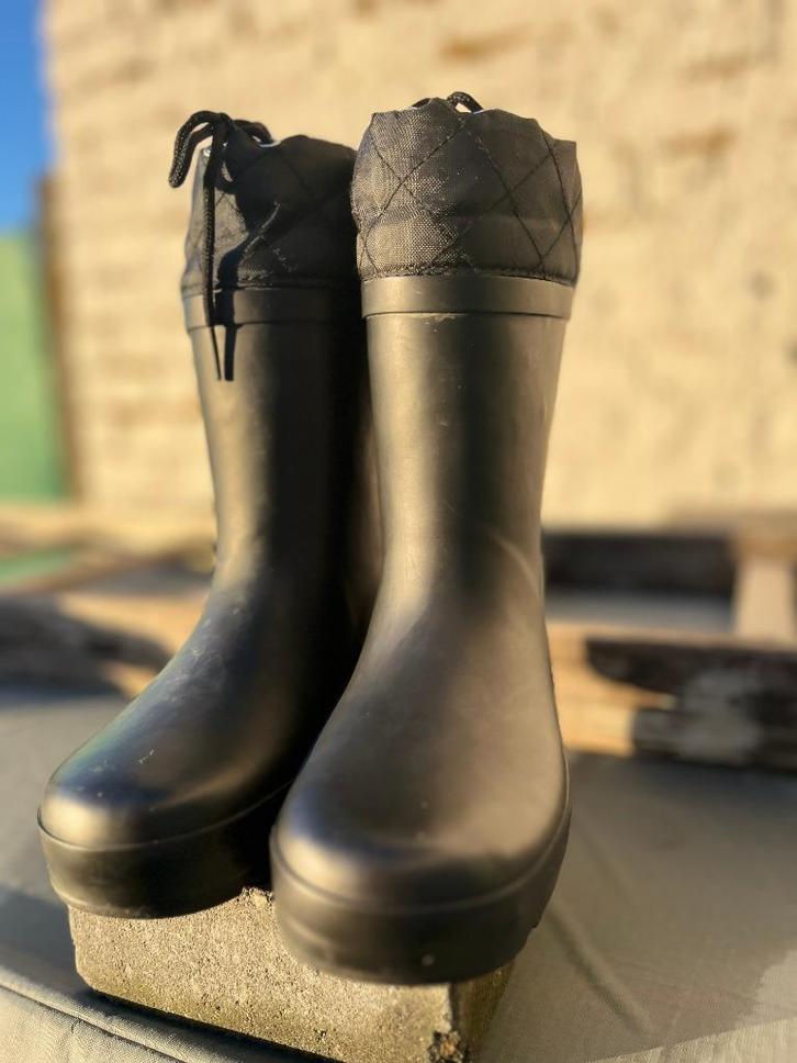 Xplor regenlaarzen  zwarte gevoerd, Kinderen en Baby's, Kinderkleding | Schoenen en Sokken, Zo goed als nieuw, Laarzen, Jongen of Meisje