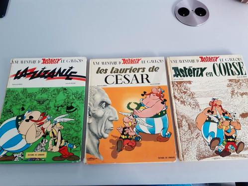 Astérix 3 strips, Boeken, Stripverhalen, Gelezen, Ophalen of Verzenden