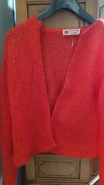 Gilet rouge en laine douce @ngora neuf 42 Antonella, Antonella, Taille 42/44 (L), Rouge, Enlèvement ou Envoi