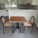 Tafel met ijzeren onderstel, Ophalen, Gebruikt