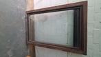 Raam in meranti dubbel glas, verluchting, Doe-het-zelf en Bouw, Glas en Ramen, Ophalen, Gevelraam of Ruit, Gebruikt, 80 tot 120 cm