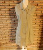 (18) -robe femme t.40 beige - poker -, Maat 38/40 (M), Beige, Poker, Ophalen of Verzenden