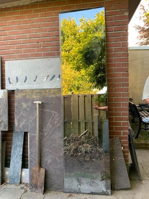 Spiegel ZEER GROOT, Antiek en Kunst, Antiek | Spiegels, Ophalen