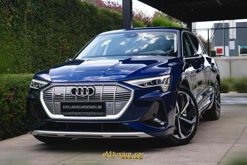 Audi e-tron 50 Quattro S line, Auto's, Audi, Bedrijf, e-tron, 360° camera, 4x4, ABS, Adaptieve lichten, Airbags, Airconditioning