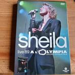 DVD de SHEILA LIVE 89 à l'Olympia  présenté dans un coffret, Enlèvement ou Envoi, 1980 à 2000, Comme neuf