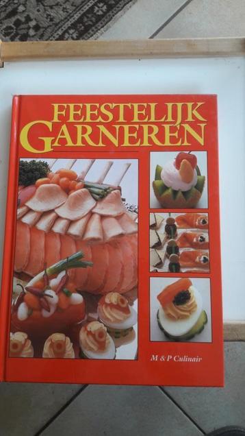 Kookboek “Feestelijk garneren”. beschikbaar voor biedingen