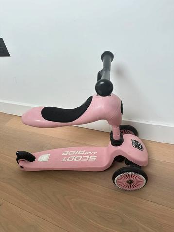 Scoot and Ride Loopfiets Highwaykick roze 