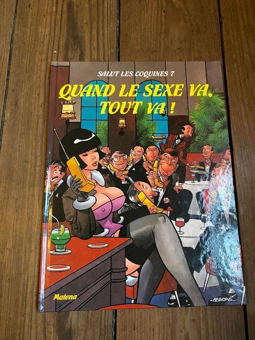 Salut les coquines 7 - Adult BD, Boeken, Stripverhalen, Gelezen, Ophalen of Verzenden