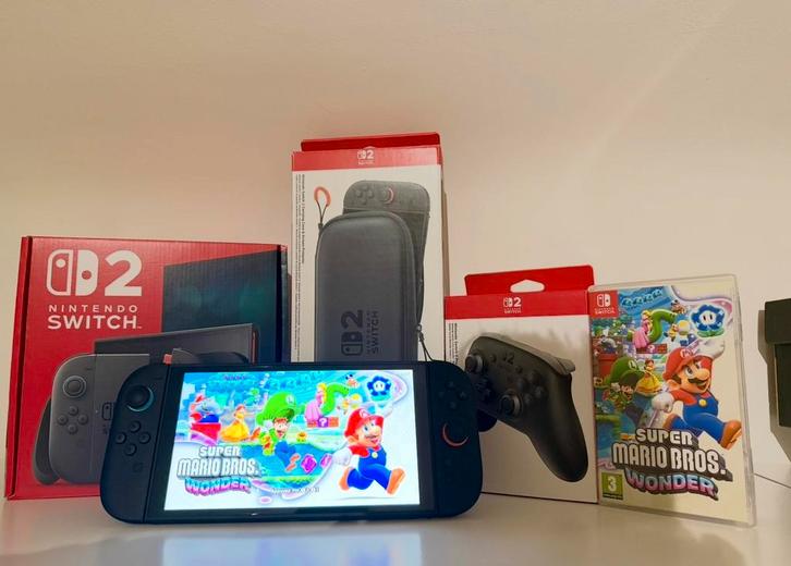 Onafscheidelijke bundel voor Nintendo Switch 2, Games en Spelcomputers, Spelcomputers | Nintendo Switch, Zo goed als nieuw, Ophalen of Verzenden