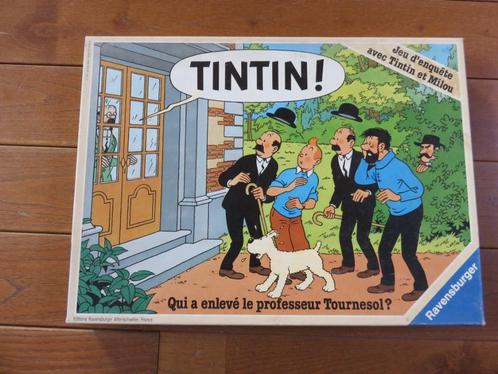 Jeu Tintin : Qui a enlevé le professeur Tournesol, Collections, Personnages de BD, Utilisé, Livre ou Jeu, Tintin, Enlèvement ou Envoi