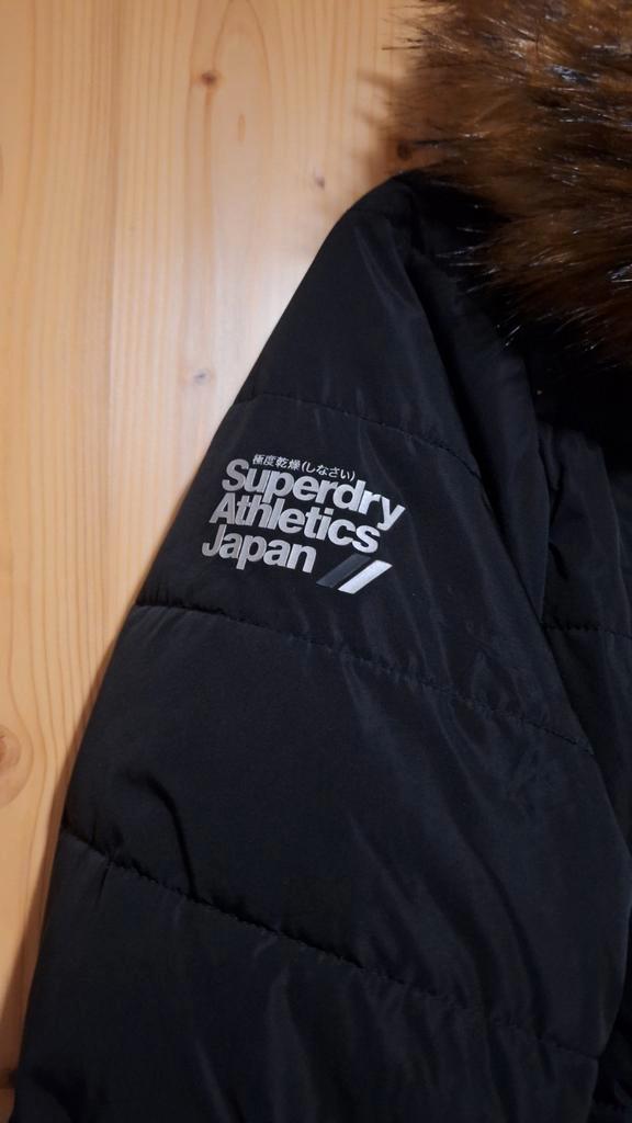 SUPERDRY Wintermantel, Kleding | Dames, Jassen | Winter, Maat 38/40 (M), Zwart, Ophalen of Verzenden