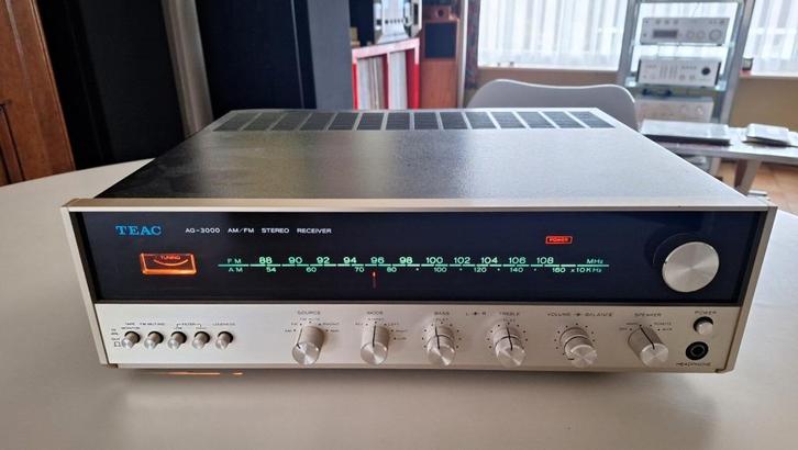 Teac AG-3000 vintage receiver geserviced !, Audio, Tv en Foto, Versterkers en Ontvangers, Refurbished, Stereo, Minder dan 60 watt