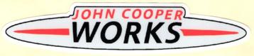John Cooper Works sticker beschikbaar voor biedingen