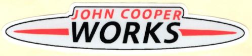 John Cooper Works sticker, Verzamelen, Stickers, Nieuw, Auto of Motor, Verzenden