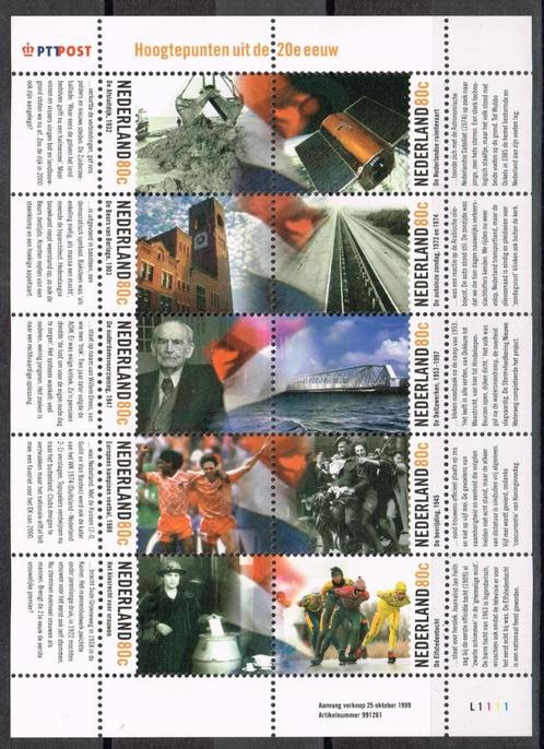 Postzegels uit Nederland - K 3027 - hoogtepunten, Postzegels en Munten, Postzegels | Nederland, Postfris, Na 1940, Ophalen of Verzenden