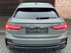 Audi Q3 Sportback 45TFSIe Quattro S-Line|PANO|MTRX|CAM|FULL, Auto's, Automaat, Testrit aan huis, Zwart, Hybride Elektrisch/Benzine