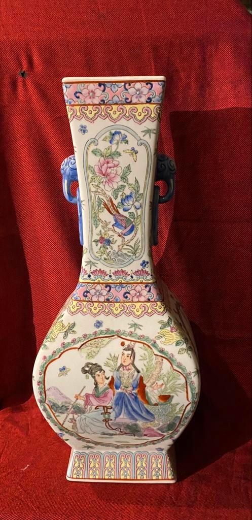 Grand vase Chinois anse éléphant, Antiquités & Art, Antiquités | Vases