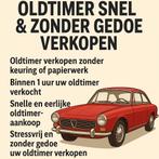 Oldtimer Opkoop Zonder Keuring of Papierwerk, Particulier, Achat