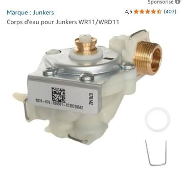 Valve d'eau junkers wr11/ wr14, Ophalen