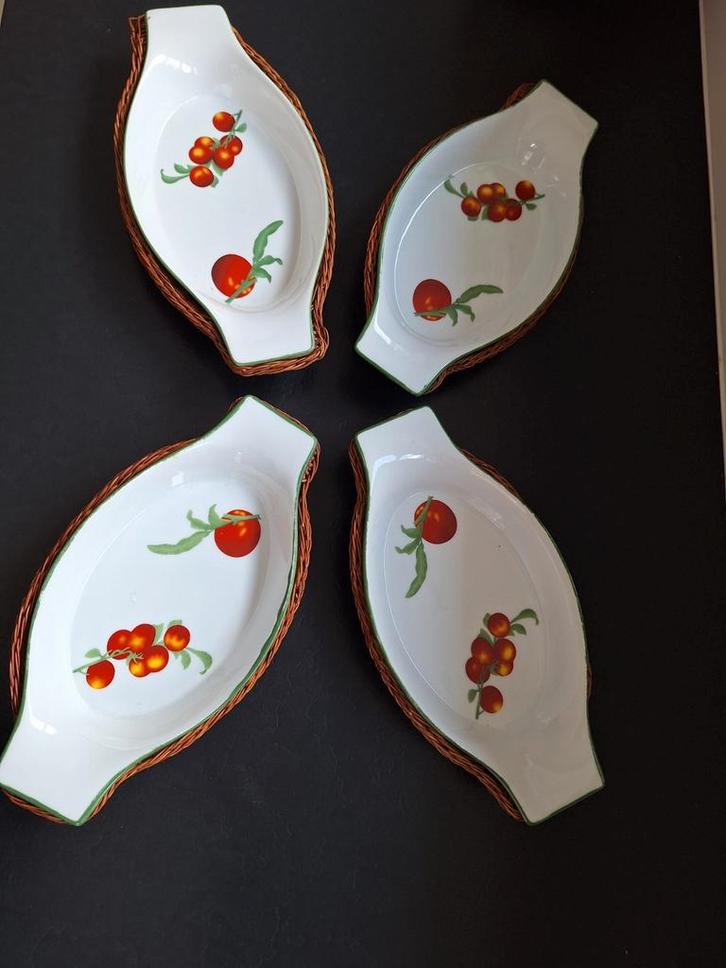 Retro oven tapa schaaltjes keramiek schüssel, Antiquités & Art, Antiquités | Plateaux, Enlèvement ou Envoi