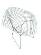 Zeldzame grijze Diamond chairs Bertoia voor Knoll, Huis en Inrichting, Stoelen, Ophalen, Zo goed als nieuw