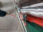 Chaudière au pellet avec rampe et silo de 400kg, Ophalen, Gebruikt, Cv-ketel of Combi-ketel