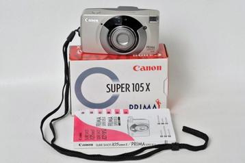 Canon prima 105 X + gebruikershandleiding. beschikbaar voor biedingen