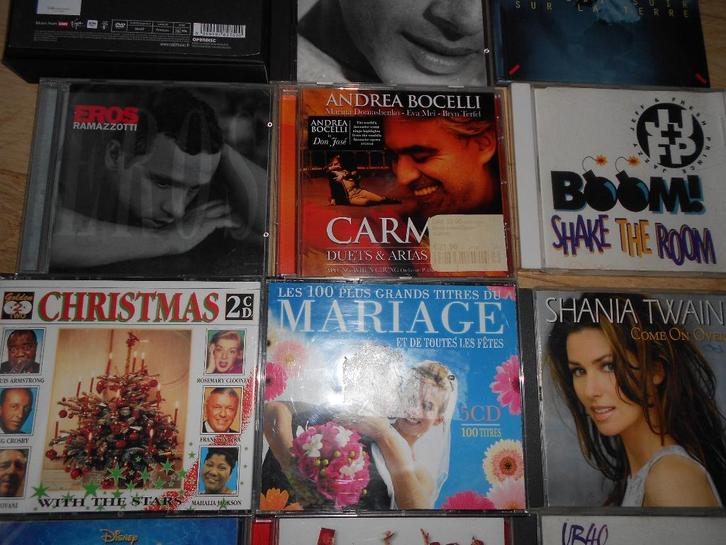 des cds, divers chanteurs, tout genre, CD & DVD, CD | Chansons populaires, Utilisé, Enlèvement ou Envoi