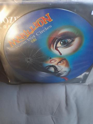 12" - marillion - warm wet circles remix picture disc beschikbaar voor biedingen