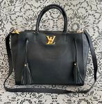 LOUIS VUITTON tas Lockmeto model, Ophalen of Verzenden, Zwart, Leer